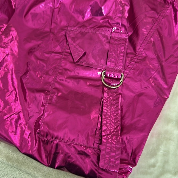 Jolie and joy Shiny Pink Track Pants NWT - Picture 10 of 10